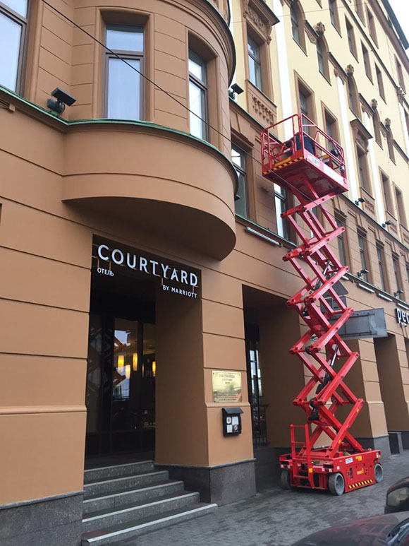 характеристики ножничных подъемников